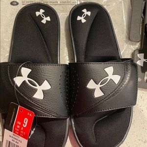 BRAND NEW Under Armour Slides MENS size 9